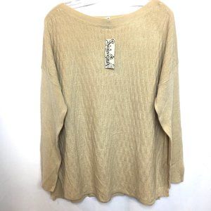 Nouveaux Acrylic LS Sweater NWT
